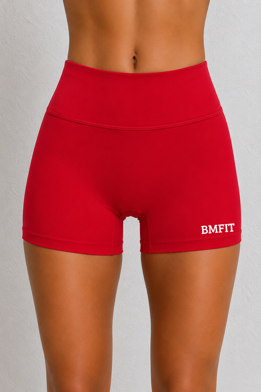 BMFIT High-Waisted Training Shorts