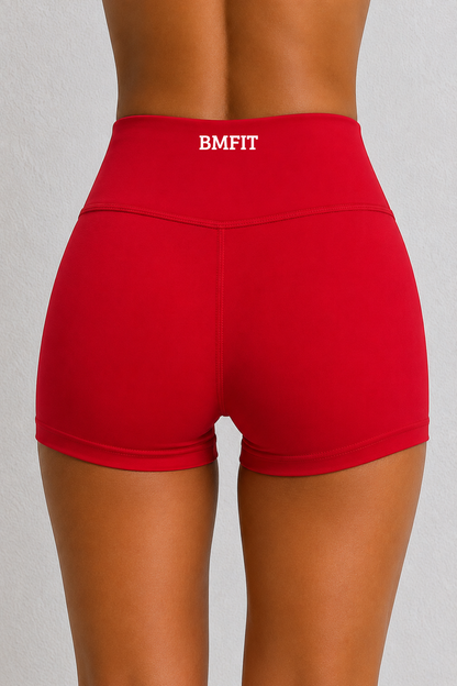 BMFIT High-Waisted Training Shorts