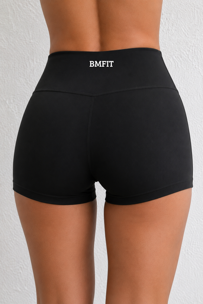 BMFIT High-Waisted Training Shorts