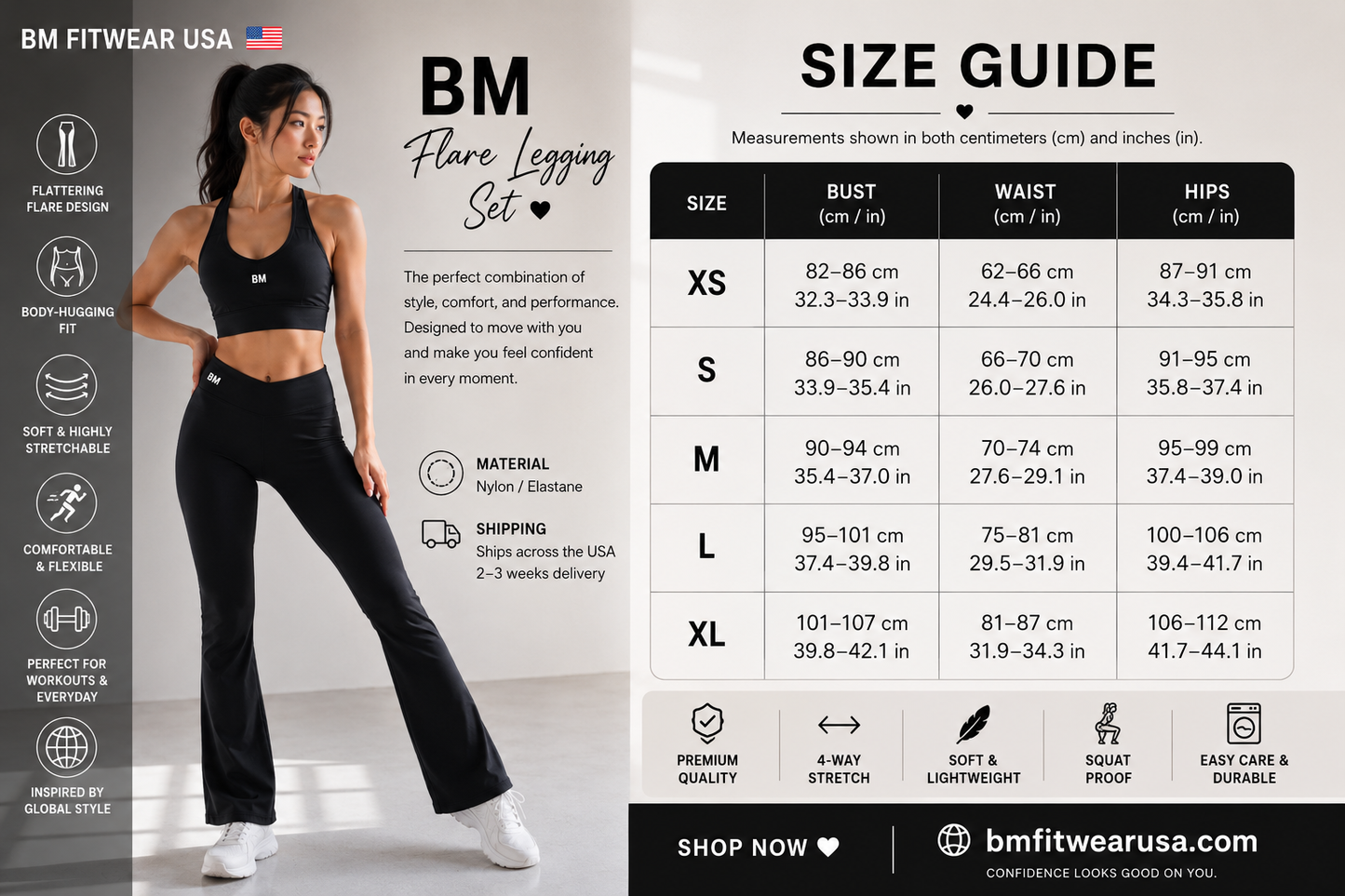 BM Flare Legging Set