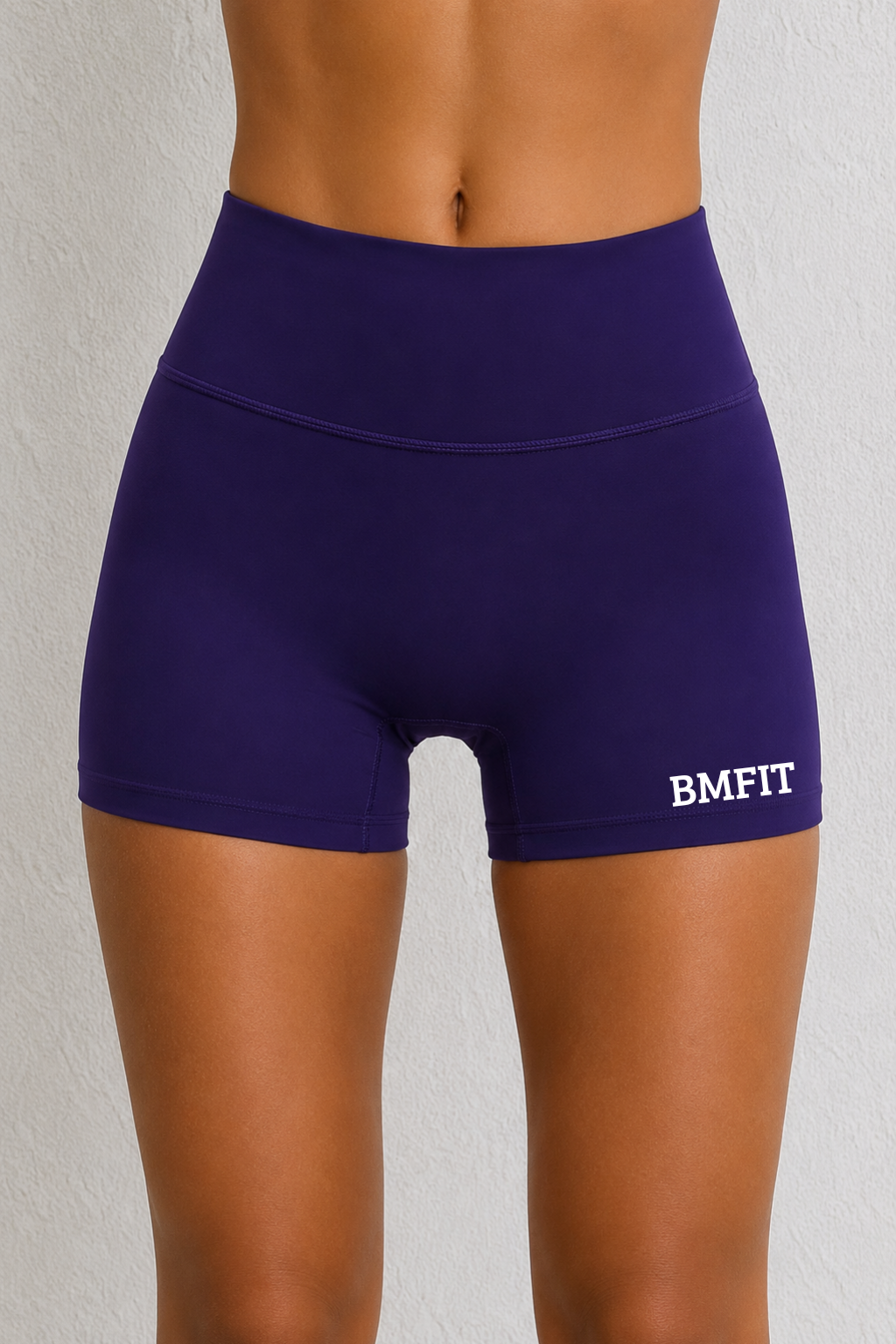 BMFIT High-Waisted Training Shorts