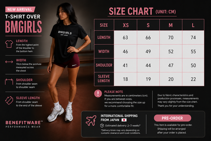 BMGIRLS Oversized Fit T-Shirt