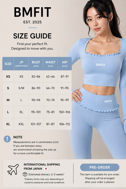 BMFIT Set Up with Feminine Frill Design
