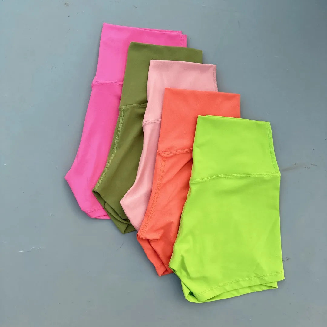BMFIT High-Waisted Training Shorts